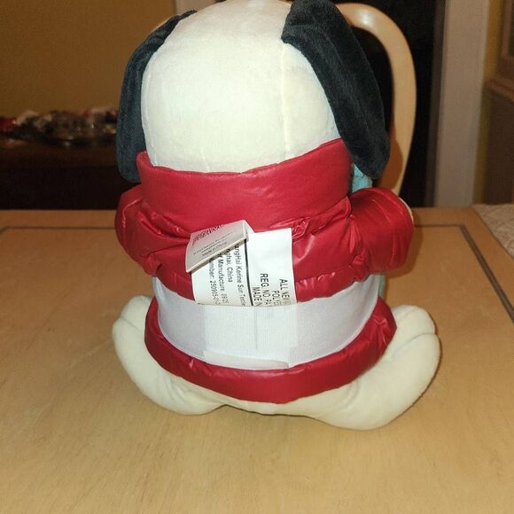 Peanuts Christnas Snoopy Buddy plush and throw blanket - Picture 6 of 7